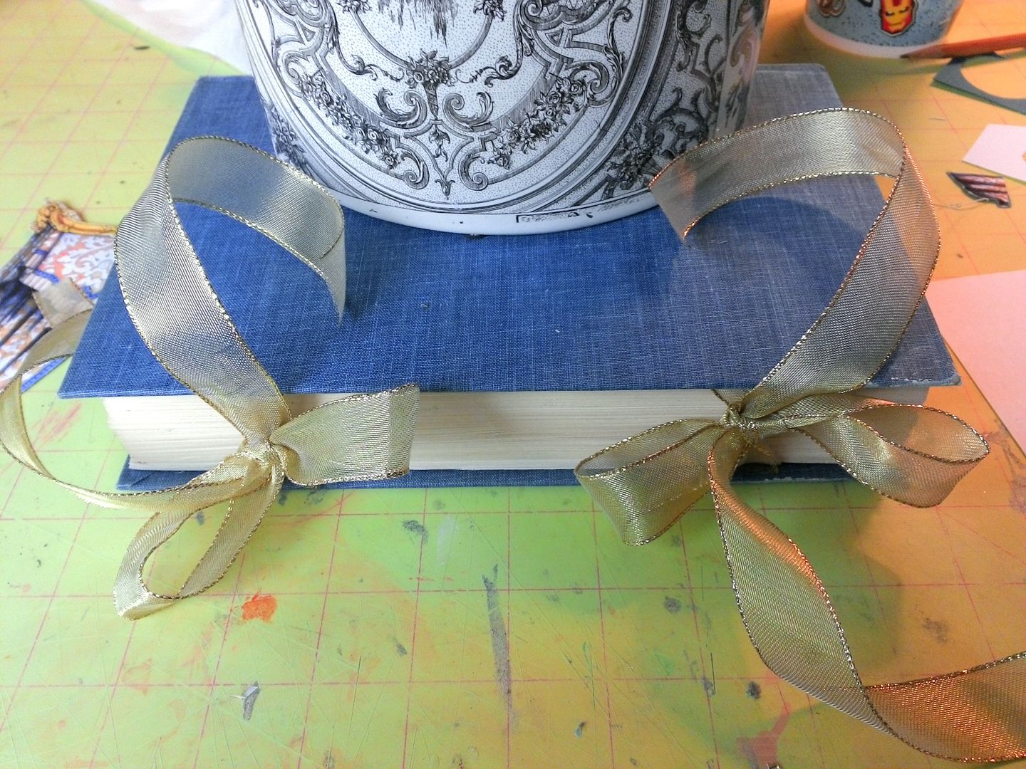 Artfully Musing Shadow Box Book Tutorial Featuring Marie